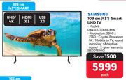 Samsung 109cm (43') Smart UHD TV UA43DU7000KXXA