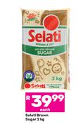 Selati Brown Sugar-2Kg Each