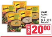 Imana Packet Soup Assorted-For 5 x 45g/50g
