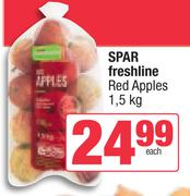 Spar Freshline Red Apples-1.5Kg