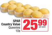 Spar Country Value Queenies-10s Per Pack