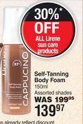 Lirene Self Tanning Body Foam Assorted Shades-150ml