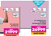 LG 86" (218cm) UR8000 Seies 4K UHD TV 86UR80006LA.AFBB