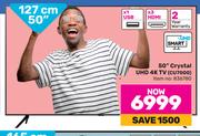 Samsung 50" (127cm) Crystal UHD 4K TV CU7000