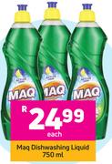 Maq Dishwashing Liquid 750ml- Each