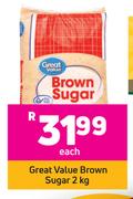 Great Value Brown Sugar- 2Kg