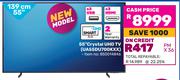 Samsung 139cm (55") Crystal UHD TV UA55DU700KXX
