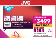 JVC 109cm (43") FHD LED Smart TV LT-43N585
