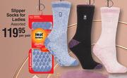 Heat Holders Slipper Socks For Ladies Assorted-Per Pair
