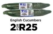 English Cucumbers-For 2