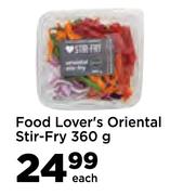 Food Lover's Oriental Stir Fry-360g Each