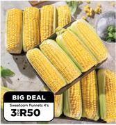 Sweetcorn Punnets-For 3 x 4's