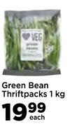 Green Bean Thriftpacks-1Kg Each