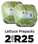 Lettuce Prepacks-For 2