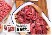 Beef Goulash Or Stir Fry-500g Per Pack