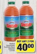 Shelford Concentrated Fruit Drink Blend (Selected)-For Any 2 x 1.25Ltr