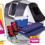 Campmaster Domo 805 Plus Cooler Box Plus Airbeds Plus 2 x Deluxe 305-For All