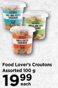 Food Lover's Croutons Assorted-100g Each