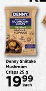 Denny Shiitake Mushroom Crisps-25g Each