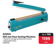 Avenia 300mm Heat Sealing Machine-Each