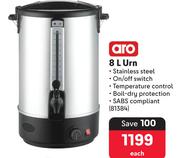Aro Urn-8Ltr Each