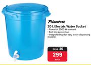 Pineware Electric Water Bucket-20Ltr Each
