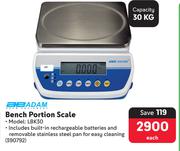 ADAM Bench Portion Scale LBK30-Each
