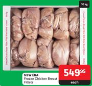 New Era Frozen Chicken Breast Fillets-10Kg Each