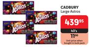 Cadbury Large Astros-40's