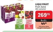 Liqui Fruit Fruit Juice (All Variants)-6 x 2L