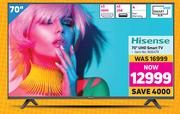 Hisense 70" UHD Smart TV 
