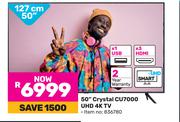 Samsung 50"(127cm) Crystal CU7000 UHD 4K TV