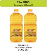 Supa Crisp 100% Pure Corn Oil-For 2 x 2L