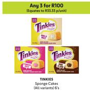 Tinkies Sponge Cakes (All Variants)-For Any 3 x 6's