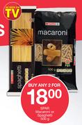 Spar Macaroni Or Spaghetti-2 x 500g