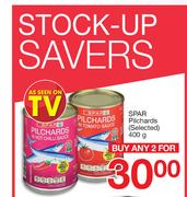 Spar Pilchards (Selected)-2 x 400g