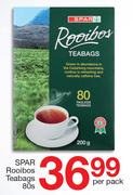 Spar Rooibos Teabags-80s Pr Pack