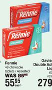 Rennie 48 Chewable Tablets Assorted-Each