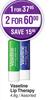 Vaseline Lip Threapy Assorted-For 2 x 4.8g