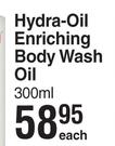 Hydra-Oil Enriching Body Wash Oil-300ml Each