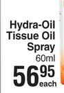 Hydra-Oil Tissue Oil Spray-60ml Each
