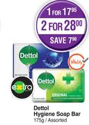 Dettol Hygiene Soap Bar Assorted-For 2 x 175g