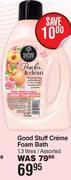 Good Stuff Creme Foam Bath Assorted-1.3Ltr 