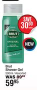 Brut Shower Gel Assorted-500ml