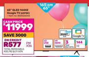 TCL 165cm (65") QLED 144Hz Google TV 65P8K