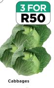Cabbages-For 3