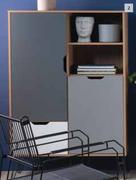 Stockholm Display Cabinet-1.325m (h) x 910mm (w) x 350mm (d)