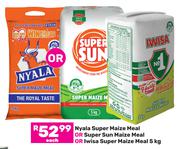 Nyala Super Maize Meal Or Super Sun Maize Meal Or Iwisa Super Maize Meal 5Kg-Each