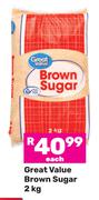 Great Value Brown Sugar-2Kg Each