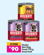 Husky Wet Dog Food Assorted-For 3 x 775g